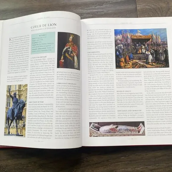 THE COMPLETE ILLUSTRATED HISTORY OF KNIGHTS Hard Cover Book by Charles Phillips - Picture 8 of 8